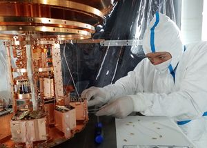 The CRESST experiment in the Gran Sasso Underground Lab (Photo: CRESST Collaboration)