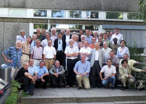 The JADE collaboration at their meeting in August 2009 (Photo: S. Bethke/MPP)) 