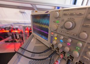 High electron energies could be achieved with a plasma-based accelerator, currently being developed in the framework of the AWAKE experiment.