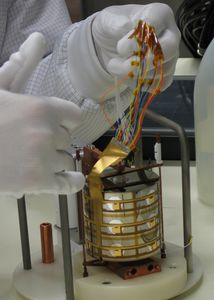 18-fold segmented germanium detector 