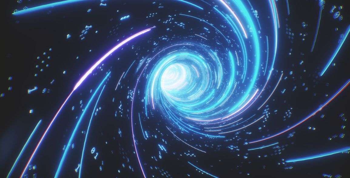 Außerirdische könnten künstlich erzeugte Schwarze Löcher als Quantencomputer nutzen (Bild: Eduard Muzhevskyi, iStock)