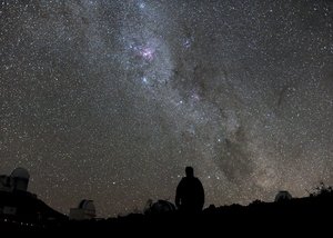 Die Milchstraße, unsere Heimatgalaxie (Bild: H. Dahle/ESO)