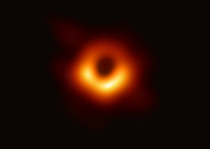 The black hole in the center of galaxy M87 (Image: Event Horizon Telescope)