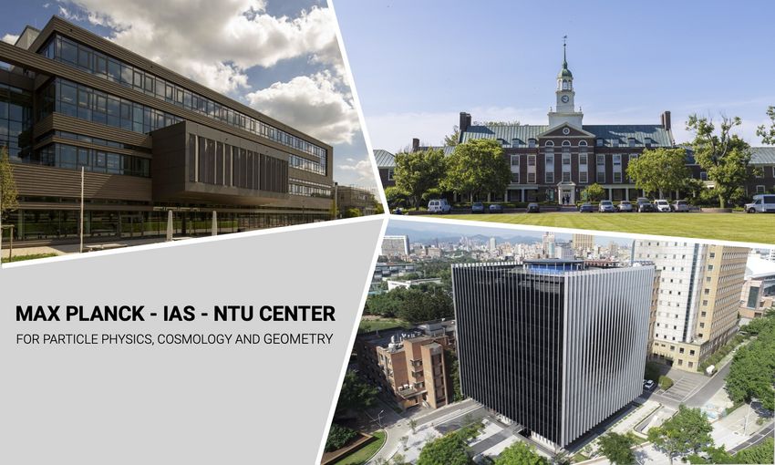 Das neue Max Planck – IAS – NTU Center: Max-Planck-Institut für Physik, Institute for Advanced Study (IAS), National Taiwan University (im Uhrzeigersinn; Fotos: Massimo Fiorito (MPP), Dan Komoda (IAS) und NTU) Das neue Max Planck – IAS – NTU Center: Max-Planck-Institut für Physik, Institute for Advanced Study (IAS), National Taiwan University (im Uhrzeigersinn; Fotos: Massimo Fiorito (MPP), Dan Komoda (IAS) und NTU)
