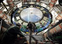 The large-scale "ATLAS detector" project was initiated 30 years ago. (Photo: Claudia Marcelloni/CERN)