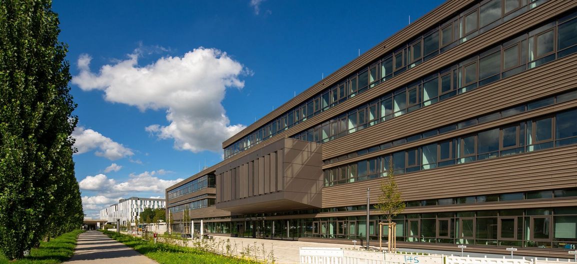 Der Neubau des MPI für Physik am Forschungszentrum Garching (Foto: Massimo Fiorito)