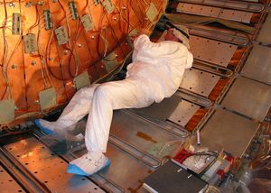 Mounting of the end cap calorimeter in the ATLAS Experiment